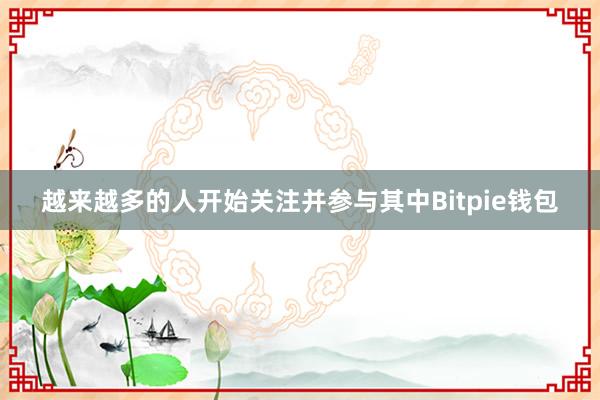 越来越多的人开始关注并参与其中Bitpie钱包