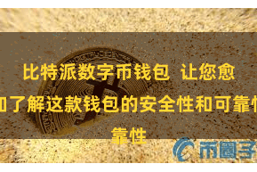 比特派数字币钱包  让您愈加了解这款钱包的安全性和可靠性