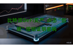 比特派DeFi资产  点击“创建”按钮证明密码